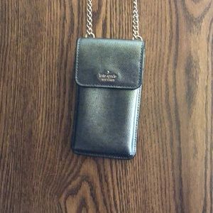 Kate Spade Metallic Phone Crossbody Case